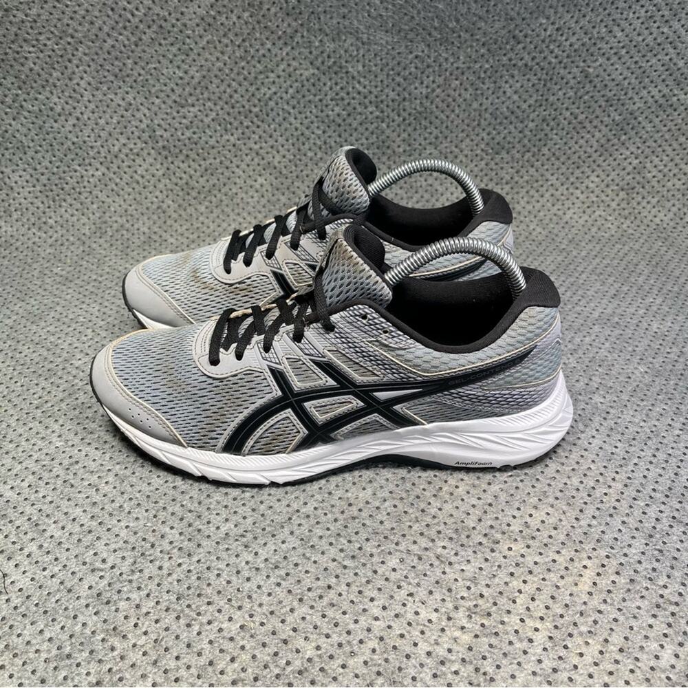 Asics Gel Contend 6 Gray Running Shoes Size 8 Mens